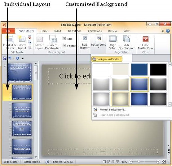 Microsoft PowerPoint 2010