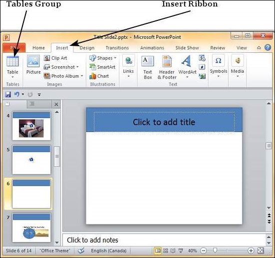 Microsoft PowerPoint 2010