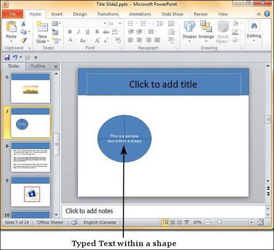 Microsoft PowerPoint 2010