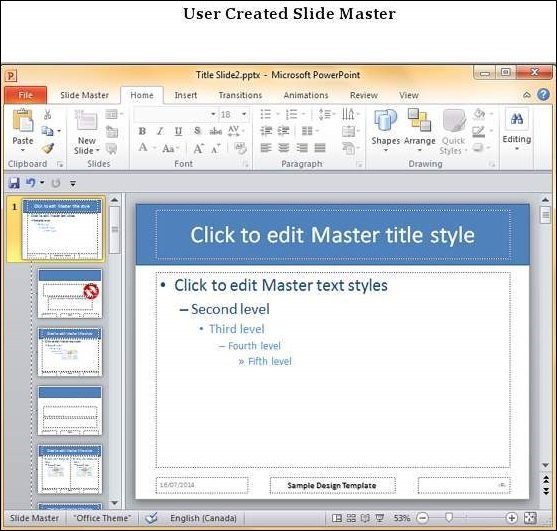 Microsoft PowerPoint 2010