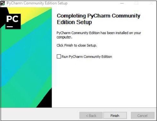 Completing Pycharm