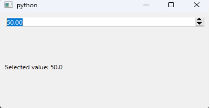 pyqt qdoublespinbox example 2