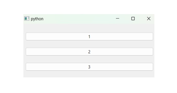 qvboxlayout Ex Basic