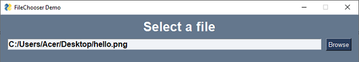 File Browse