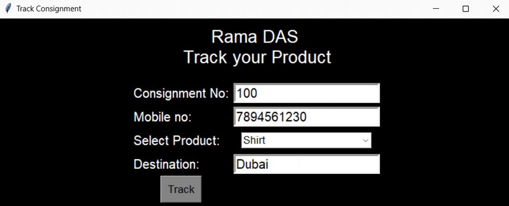 Courier Tracking Management System 3