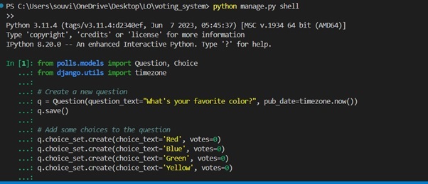 Python Output