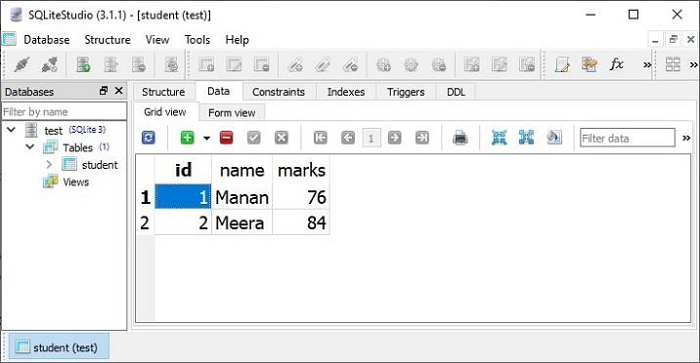 Python Sqlite1