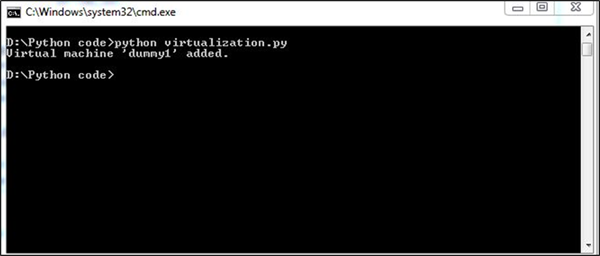 Virtualization Output