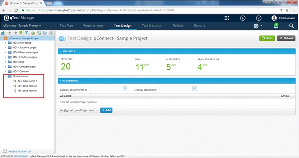 Import Test Cases