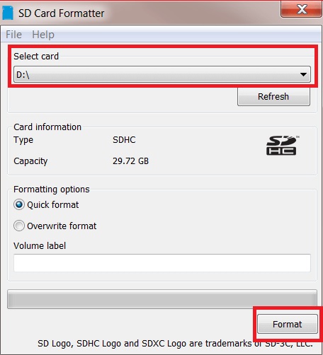 SD formatter1