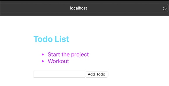 add todo list