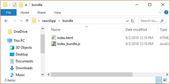 Generating the bundle