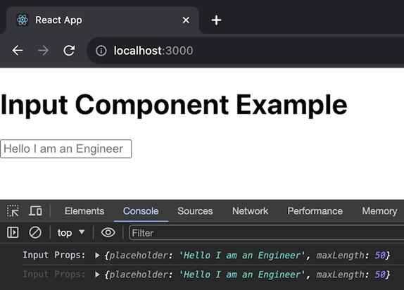 input component example