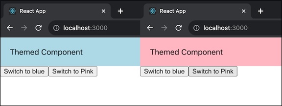 themed component