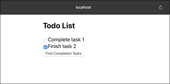 todolist complete task