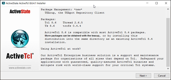 Installation of Active TCI