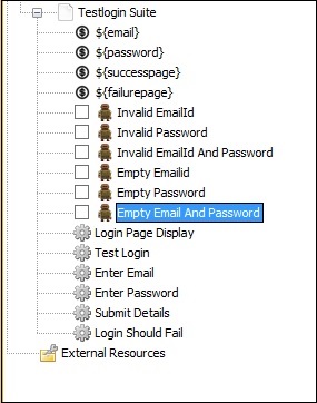 password details