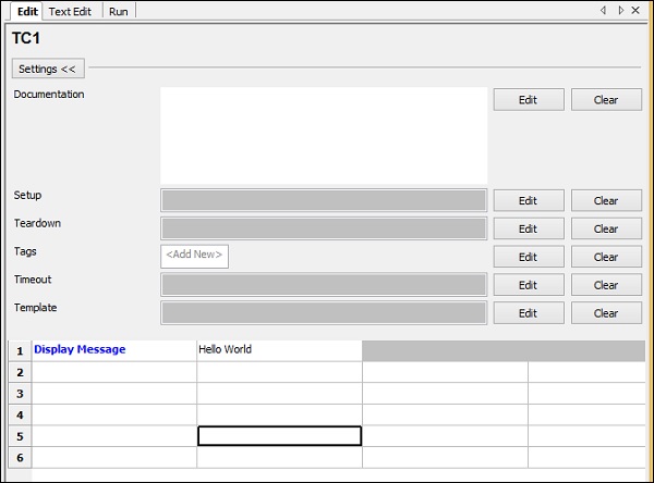 user defined keyword Ex