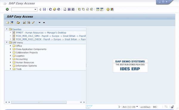 SAP Easy Access