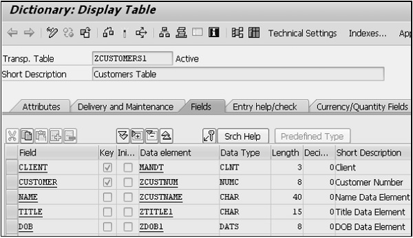 Active Table