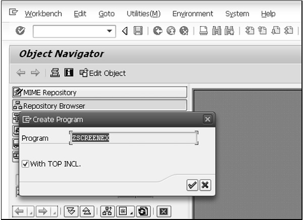 Creating a New Dialog Program