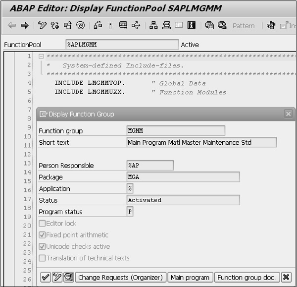 Function Pool