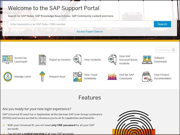 SAP Support