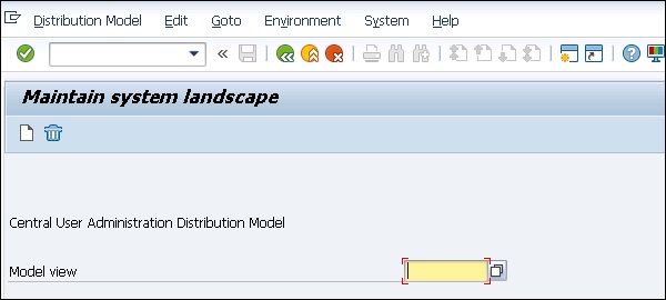 Central User Administration Distribution Model