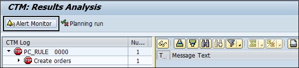 CTM Result Alert Monitor