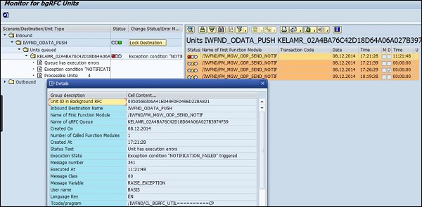 Monitor Transaction Code