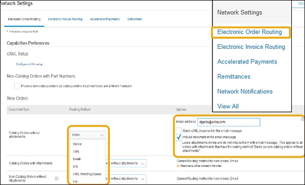 Network Setting