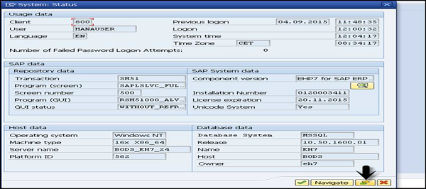 System Status