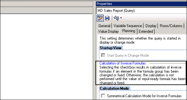 Inverse Formula