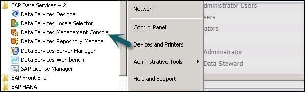 Management Console Start