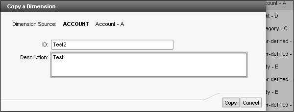 Dimension Description