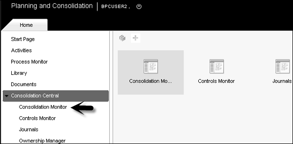 expanding Consolidation Central