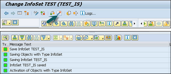 Change Infoset Test