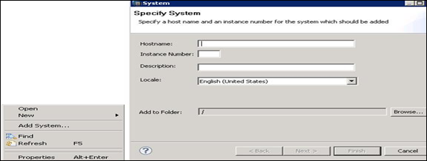 Adding HANA System to Studio