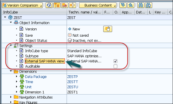 Create HANA Modeling