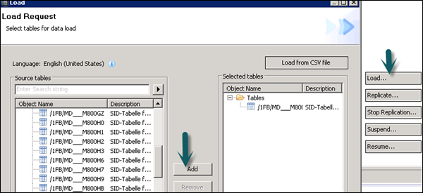 Select Source System