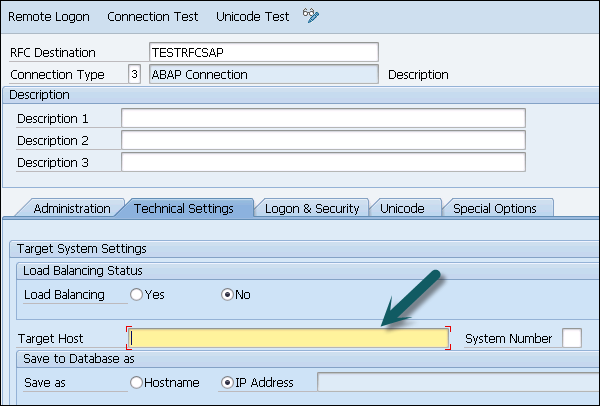 Technical Setting