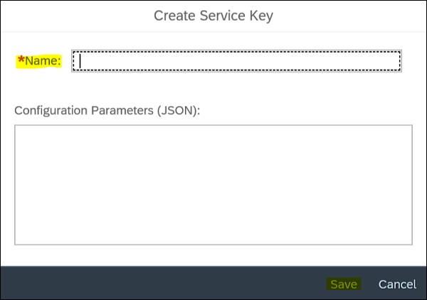 Parameters Save