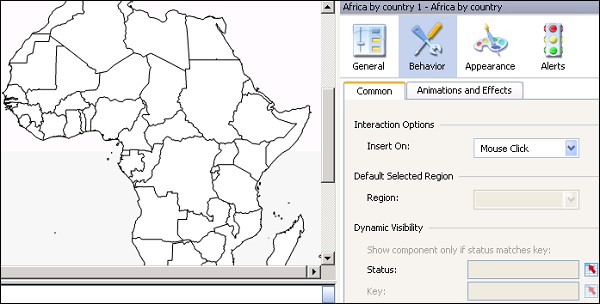 Behavior Properties Of Map