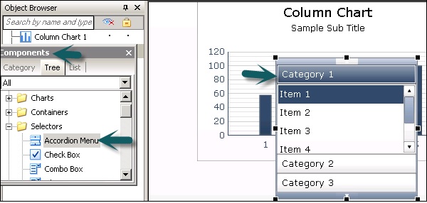 Component Menu