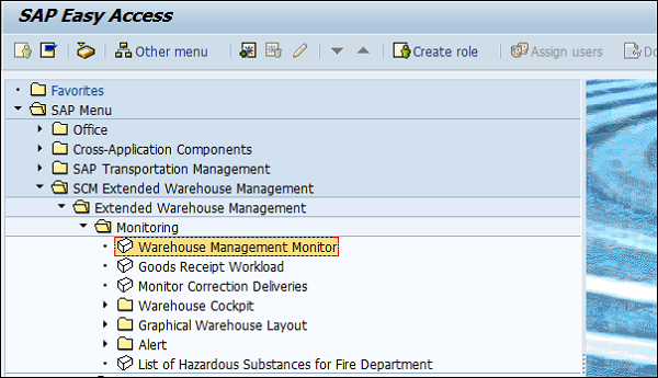 Warehouse Monitor Components