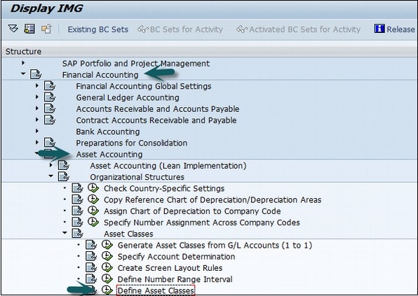 Define Asset Classes