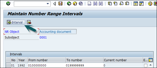 Insert Interval Number Range