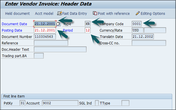 Invoice in Foreign Currency