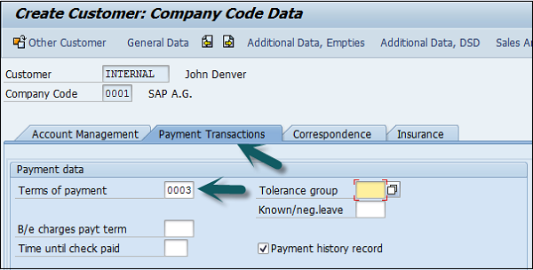 Payment Transactions