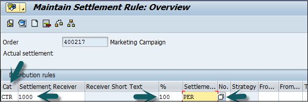 Settlement Rule Overview